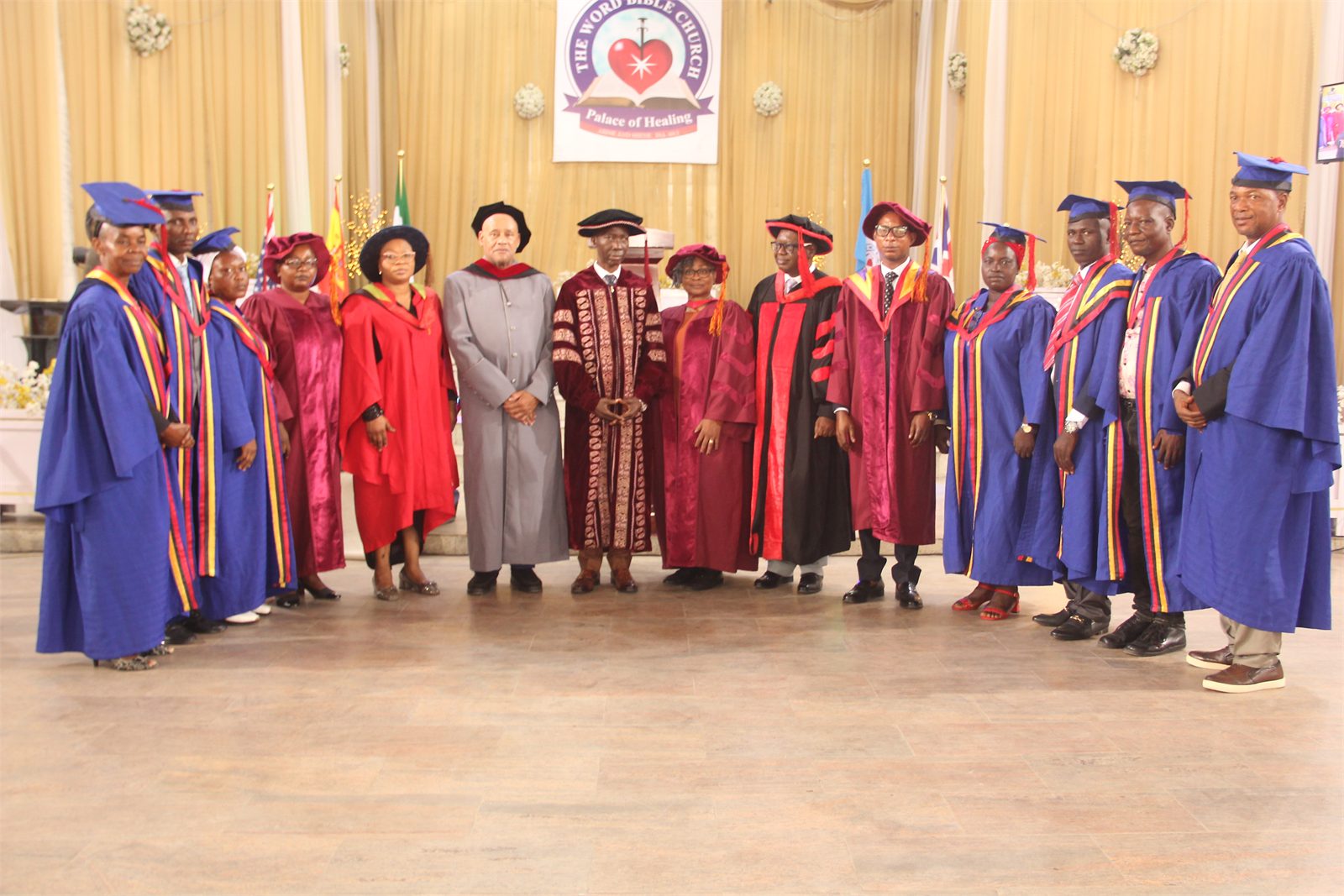 Students in worship and formation